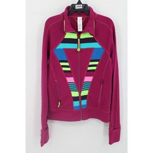 ivivva by lululemon size 8 long sleeve activewear top purple - Picture 1 of 7